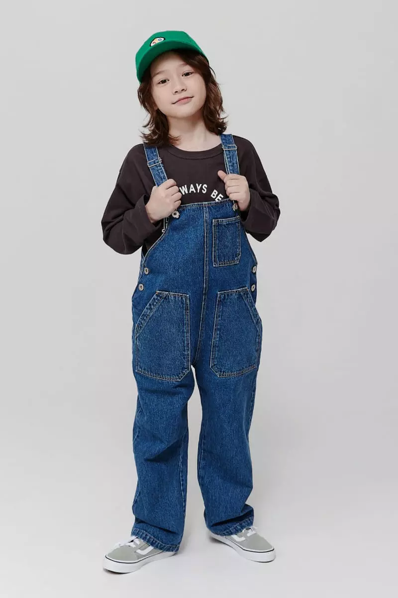 Kokoyarn - Korean Children Fashion - #minifashionista - All Star Overall Pants - 12