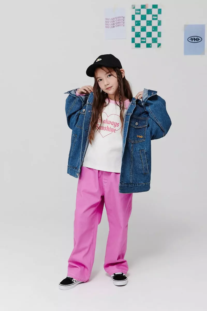 Kokoyarn - Korean Children Fashion - #prettylittlegirls - Heart Terry Tee - 7
