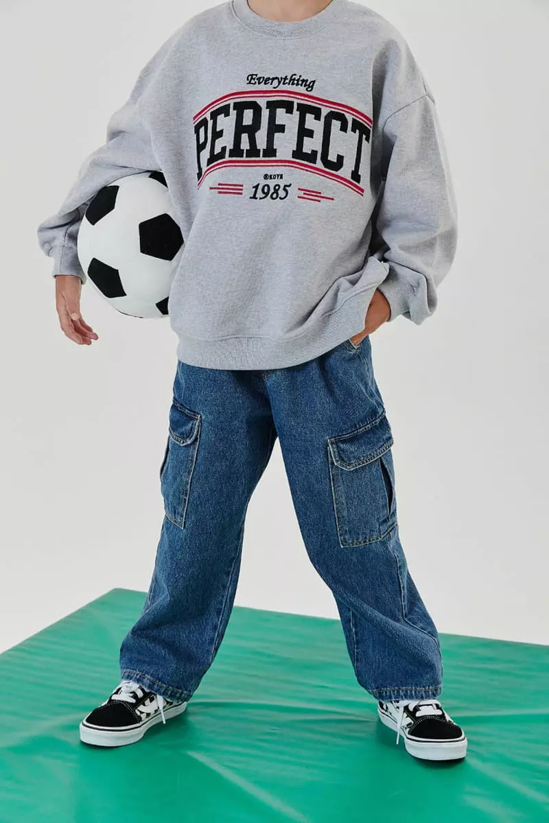 Kokoyarn - Korean Children Fashion - #todddlerfashion - Big Pocket Jeans - 3