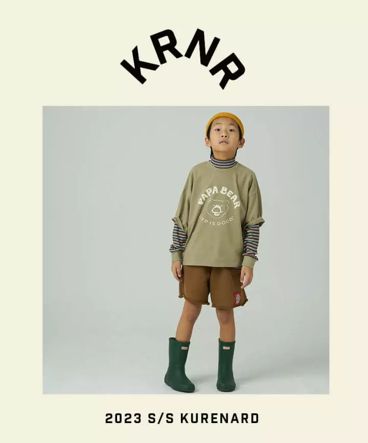 Kurenard - Korean Children Fashion - #prettylittlegirls - Lip Stripes Turtleneck Tee - 12