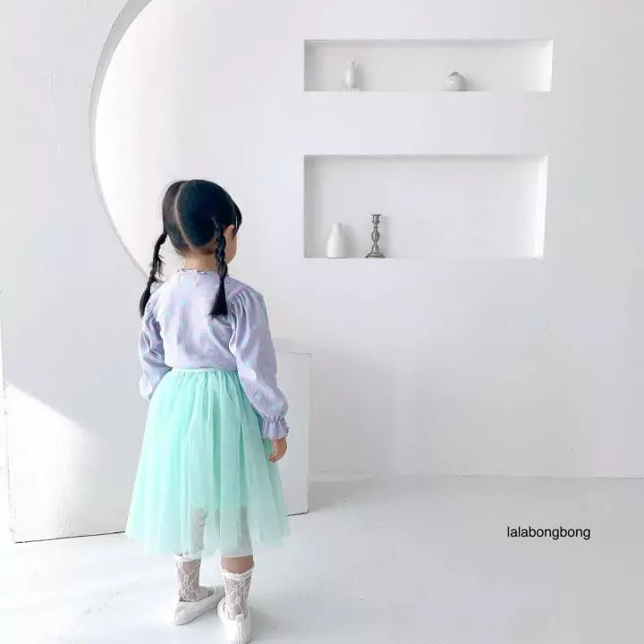 Lalabongbong - Korean Children Fashion - #childofig - Pastel Sha Skirt - 2