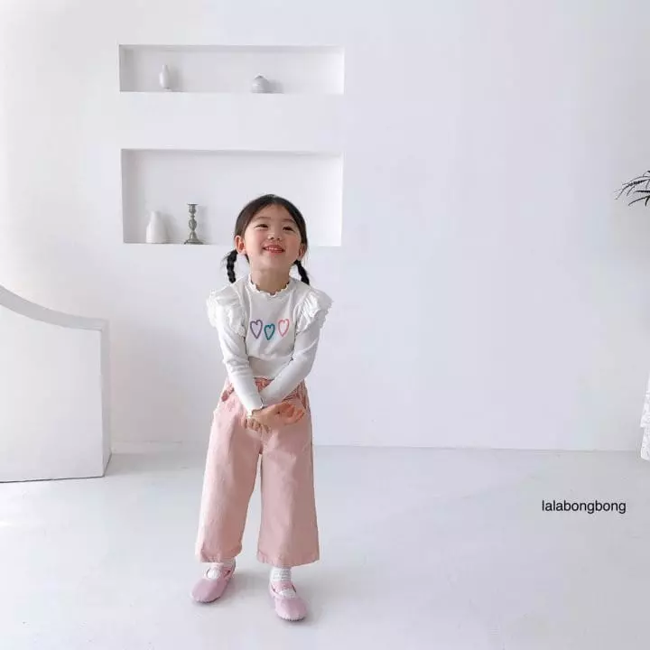 Lalabongbong - Korean Children Fashion - #discoveringself - Heart Wing Tee - 6