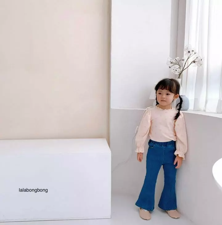 Lalabongbong - Korean Children Fashion - #kidsshorts - Lala Jeans - 4