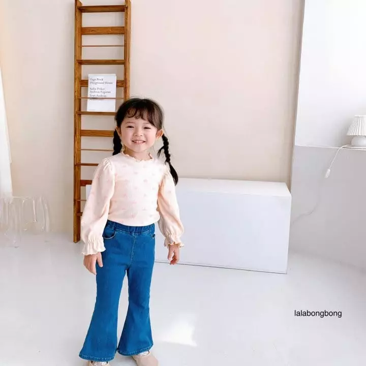 Lalabongbong - Korean Children Fashion - #kidzfashiontrend - Lala Jeans - 5