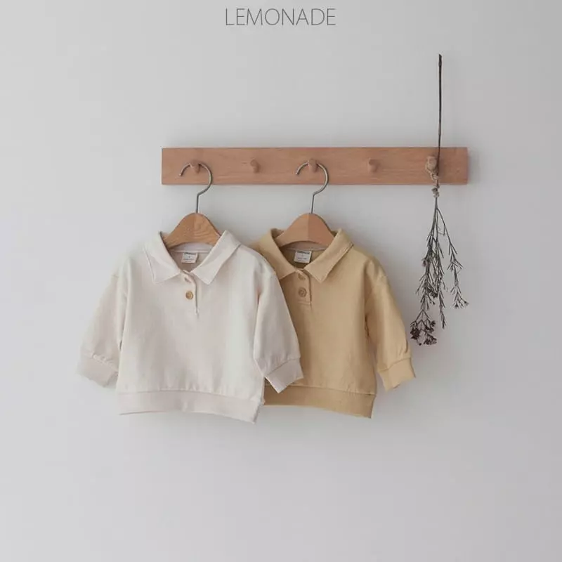 Lemonade - Korean Baby Fashion - #babyboutique - Muzi Collar Tee - 11