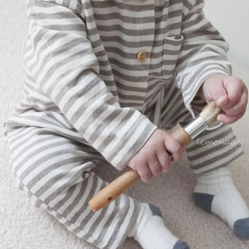 Lemonade - Korean Baby Fashion - #babyboutique - Stripes Bodysuit - 3