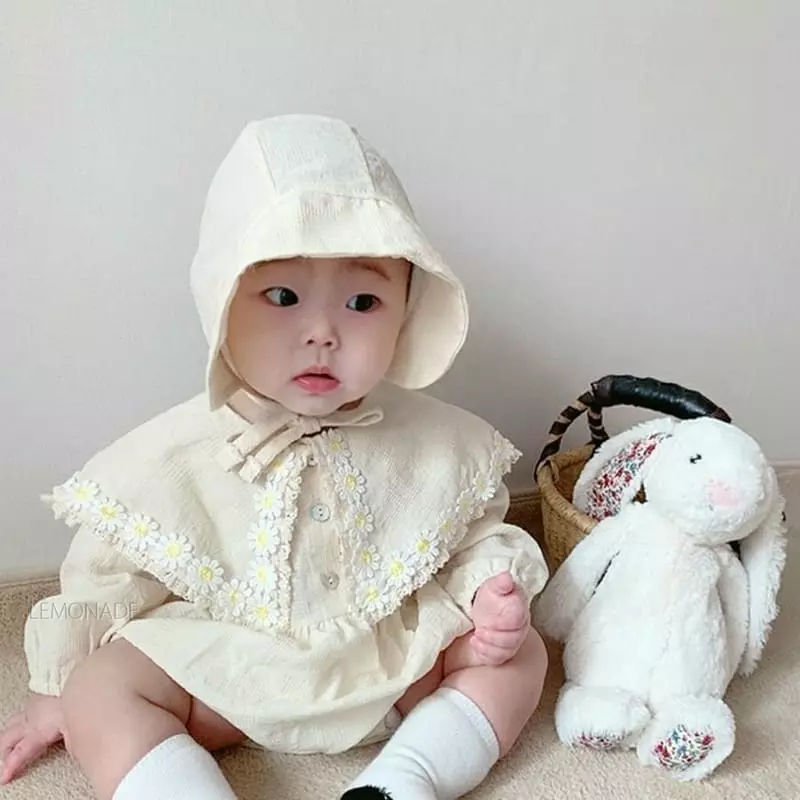 Lemonade - Korean Baby Fashion - #babyboutique - Butterfly Flower Bodysuit - 3