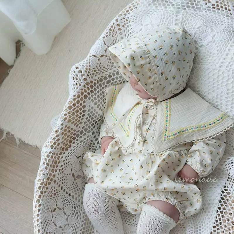Lemonade - Korean Baby Fashion - #babyboutique - Rose Bodysuit - 2
