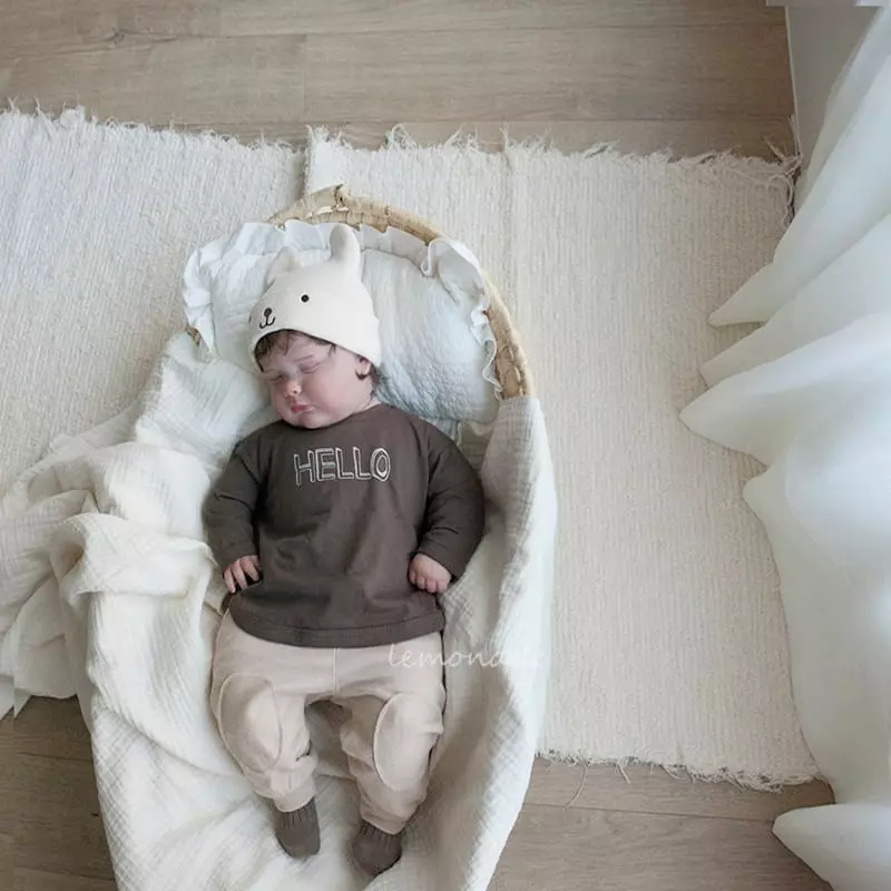 Lemonade - Korean Baby Fashion - #babyboutiqueclothing - Hello Tee - 2