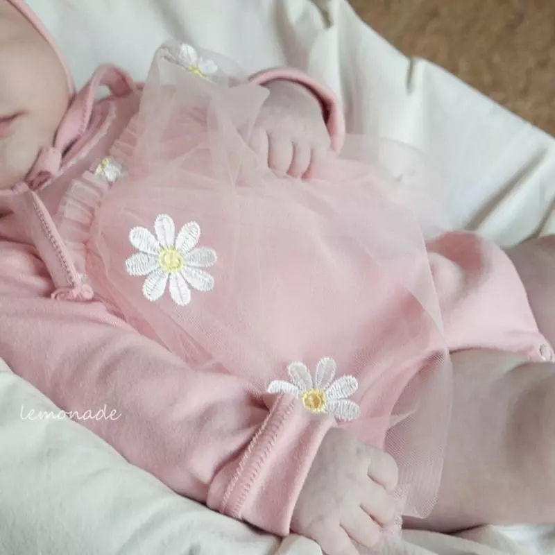 Lemonade - Korean Baby Fashion - #babyboutiqueclothing - Dandelion Embrodiery Bodysuit - 8