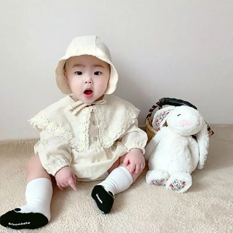Lemonade - Korean Baby Fashion - #babyboutique - Butterfly Flower Bodysuit - 4