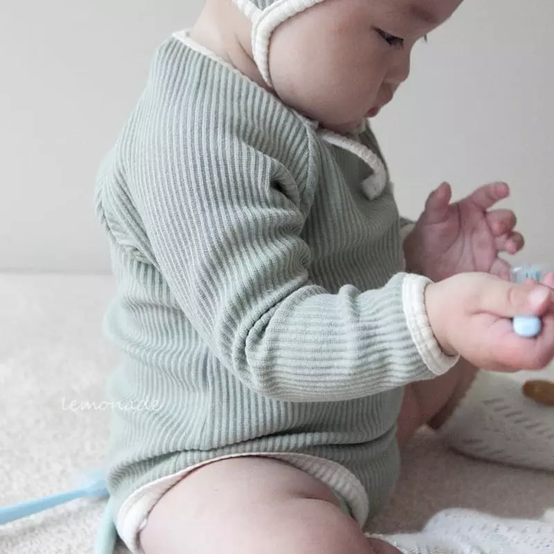 Lemonade - Korean Baby Fashion - #babyclothing - Sticky Bodysuit - 12