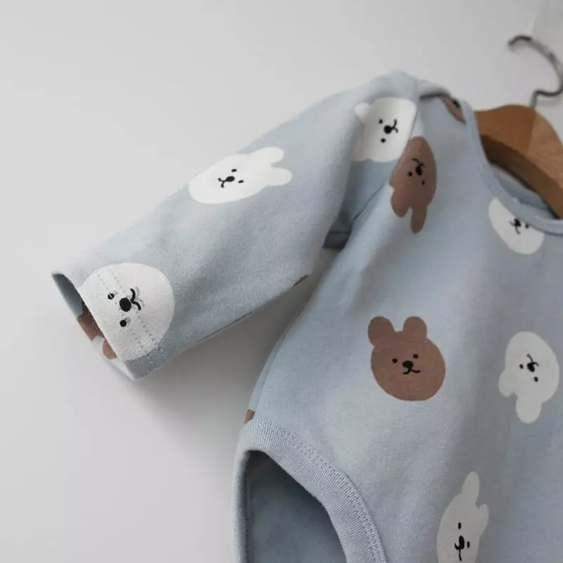 Lemonade - Korean Baby Fashion - #babyclothing - Jump Bodysuit Top Bottom Set - 11