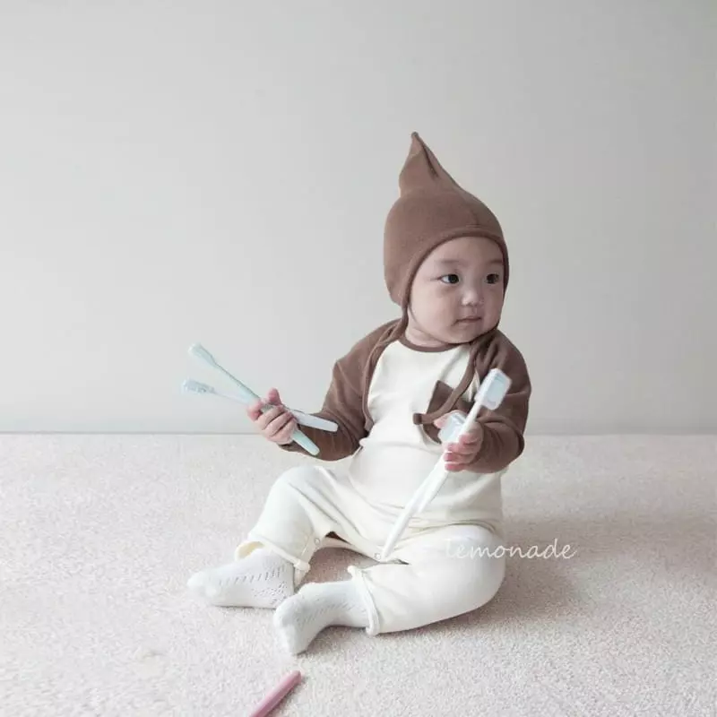 Lemonade - Korean Baby Fashion - #babyfever - New Raglan Bodysuit - 12