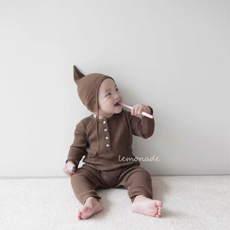 Lemonade - Korean Baby Fashion - #babyfever - Rib Bodysuit - 11