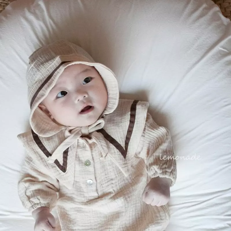 Lemonade - Korean Baby Fashion - #babyfever - Mocha Bodysuit - 3