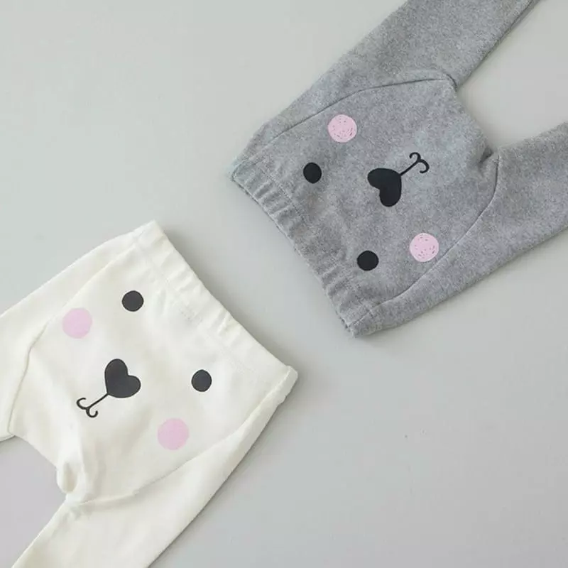 Lemonade - Korean Baby Fashion - #babygirlfashion - Bear Leggings - 11