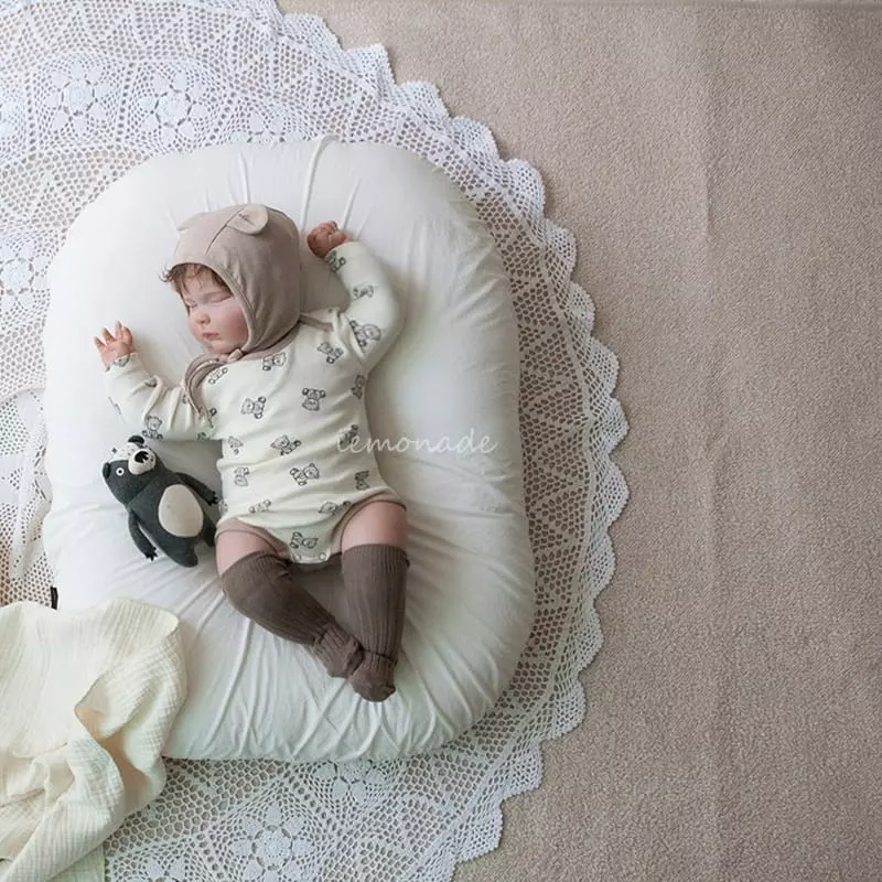 Lemonade - Korean Baby Fashion - #babylifestyle - Tinni Bear Bodysuit - 3