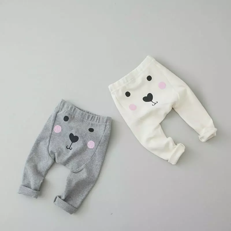 Lemonade - Korean Baby Fashion - #babylifestyle - Bear Leggings - 12