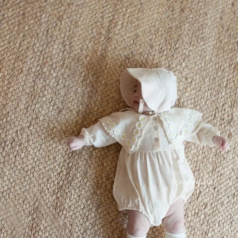 Lemonade - Korean Baby Fashion - #babylifestyle - Butterfly Flower Bodysuit - 9