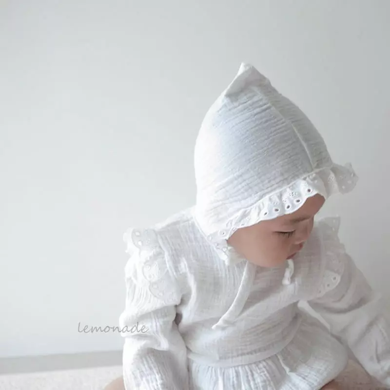 Lemonade - Korean Baby Fashion - #babylifestyle - Milk Bonnet Bodysuit - 6