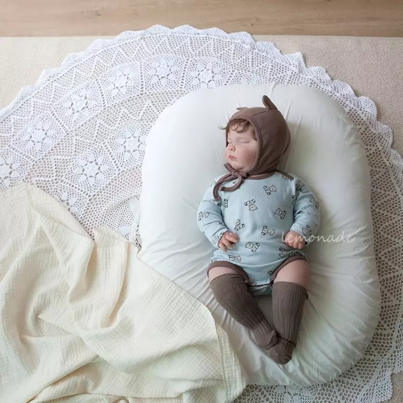 Lemonade - Korean Baby Fashion - #babylifestyle - Tinni Bear Bodysuit - 4