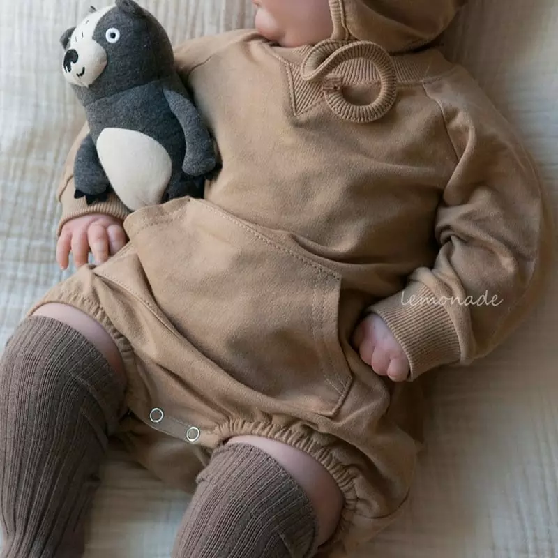 Lemonade - Korean Baby Fashion - #babyootd - Creamy Bodysuit - 6