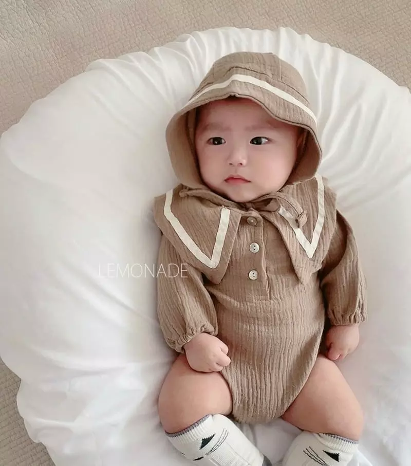 Lemonade - Korean Baby Fashion - #babyootd - Mocha Bodysuit - 7