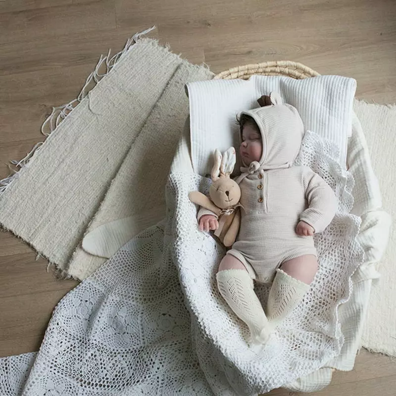 Lemonade - Korean Baby Fashion - #babyootd - Eyelet Socks - 6