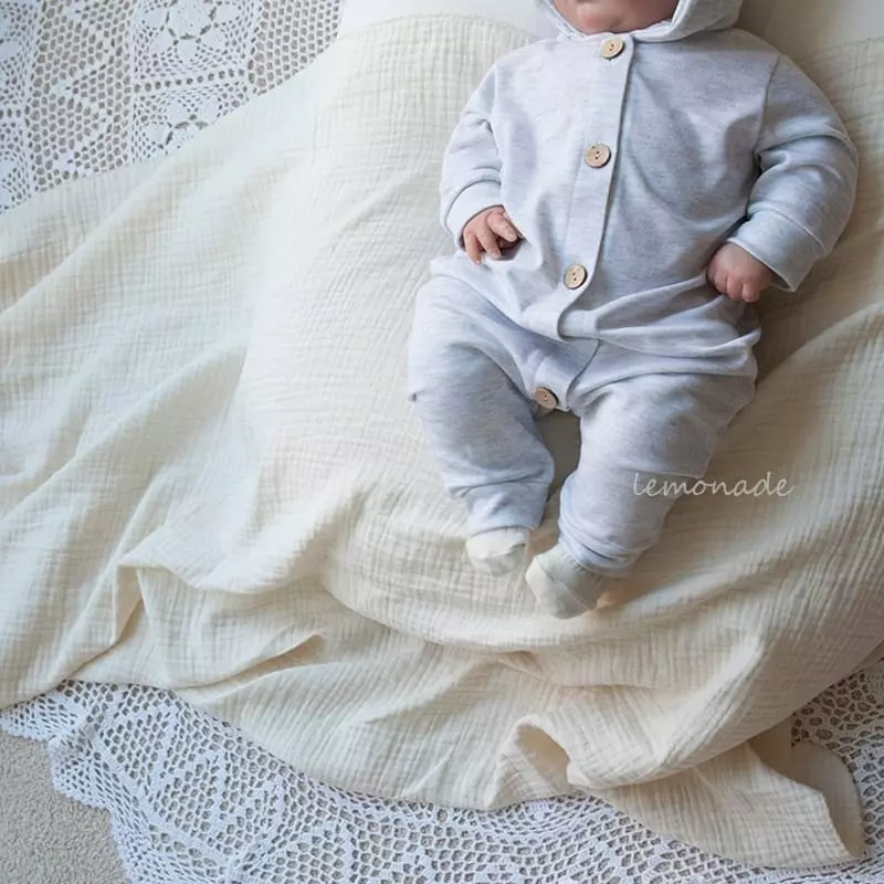 Lemonade - Korean Baby Fashion - #babyoutfit - Rabbit Bodysuit - 9