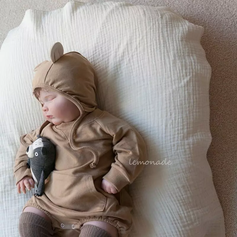 Lemonade - Korean Baby Fashion - #babyoutfit - Creamy Bodysuit - 7