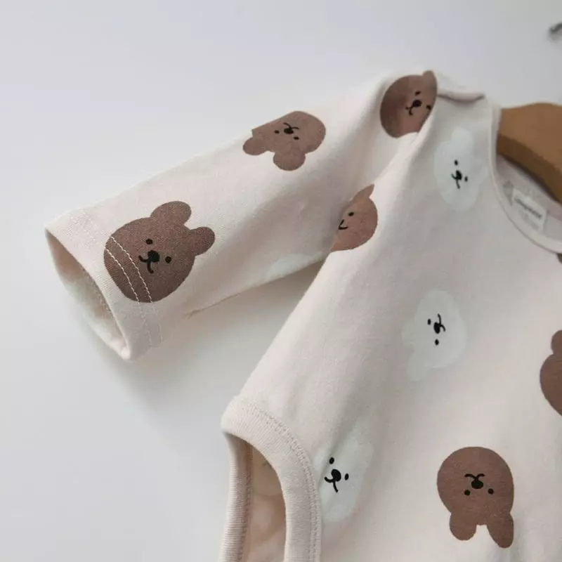 Lemonade - Korean Baby Fashion - #babyoutfit - Jump Bodysuit Top Bottom Set - 3