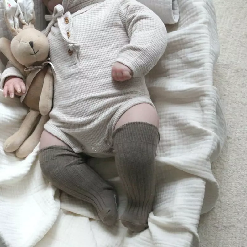 Lemonade - Korean Baby Fashion - #babyoutfit - Rib Socks - 9