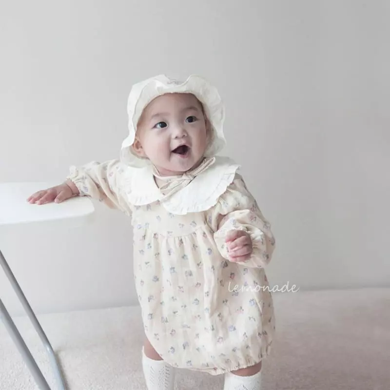 Lemonade - Korean Baby Fashion - #onlinebabyboutique - Blan Bodysuit - 6