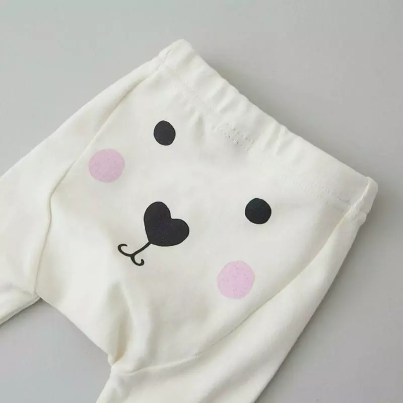 Lemonade - Korean Baby Fashion - #onlinebabyboutique - Bear Leggings - 3