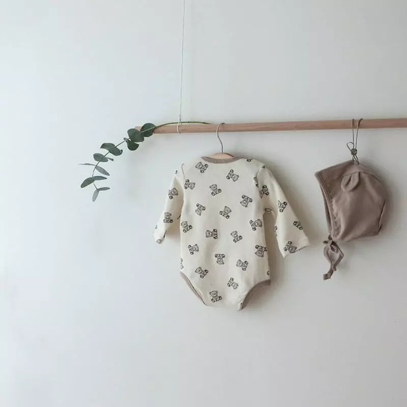 Lemonade - Korean Baby Fashion - #smilingbaby - Tinni Bear Bodysuit - 11