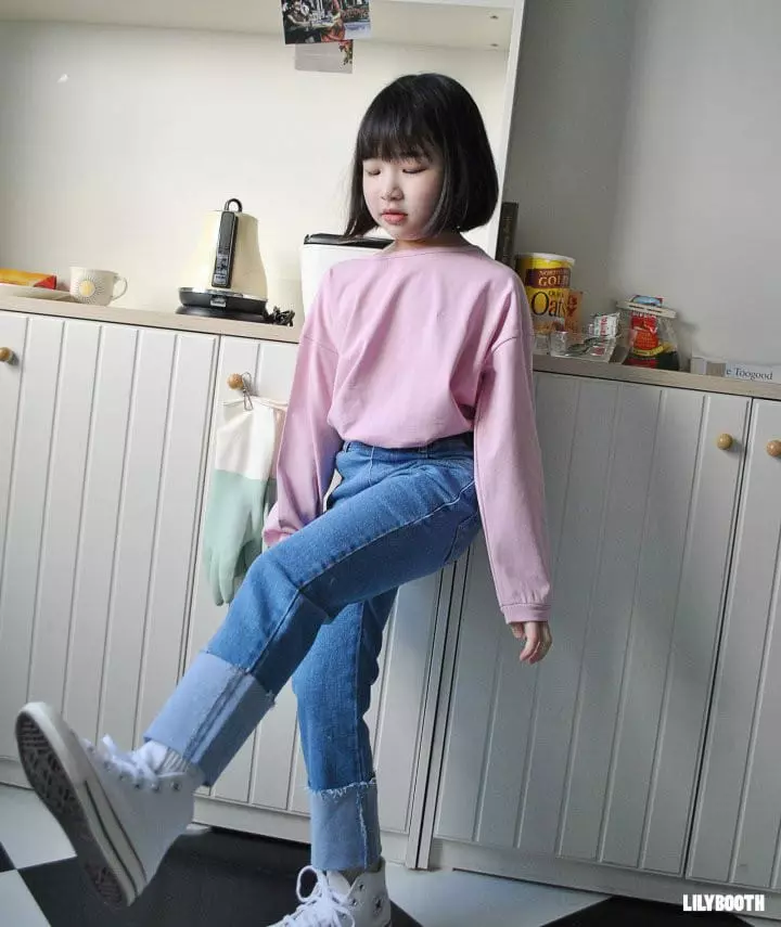 Lilybooth - Korean Children Fashion - #fashionkids - More Roll-up Jeans - 7