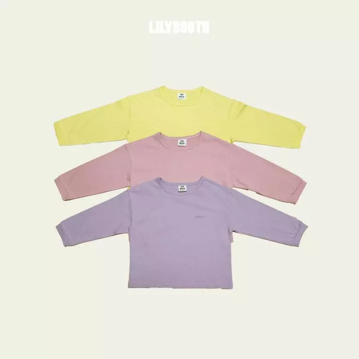 Lilybooth - Korean Children Fashion - #kidzfashiontrend - Boarder Embroidery Tee