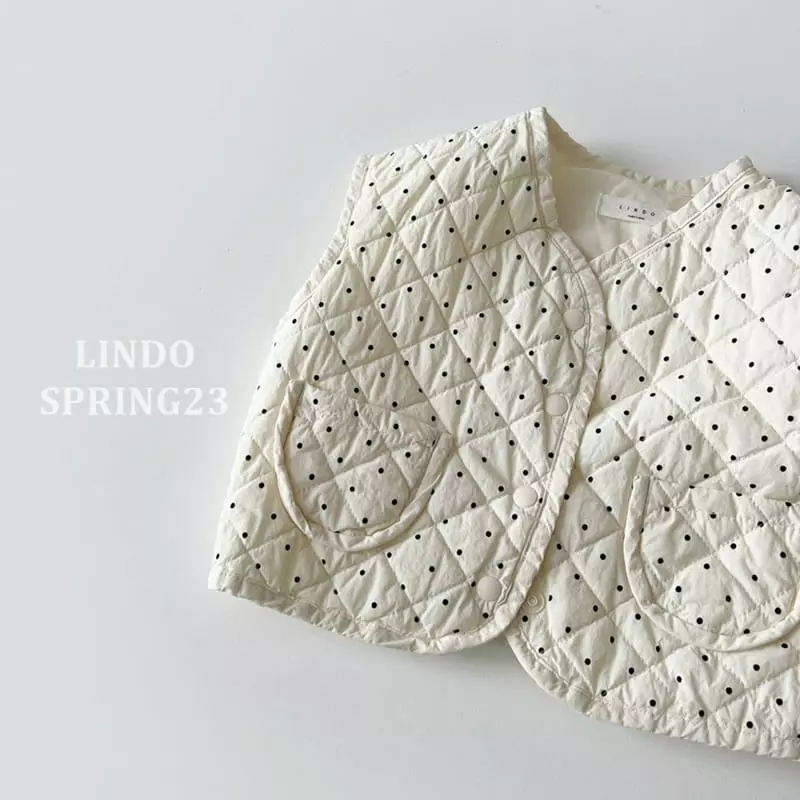 Lindo - Korean Children Fashion - #fashionkids - Fring Quilting Vest - 2