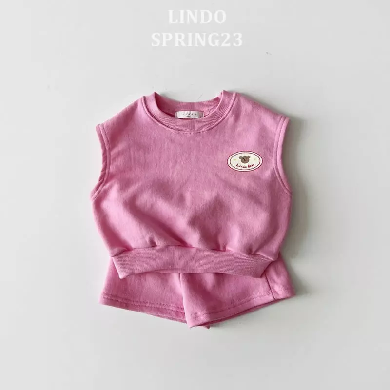 Lindo - Korean Children Fashion - #littlefashionista - Bubble Bear Top Bottom Set