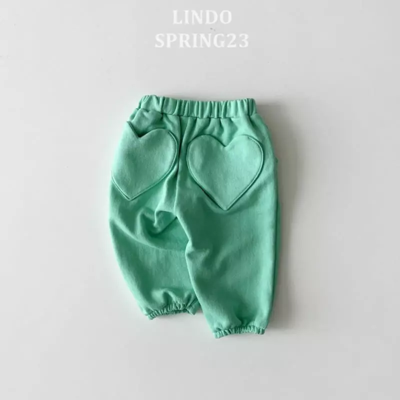 Lindo - Korean Children Fashion - #minifashionista - Heart Pocket Pants - 3