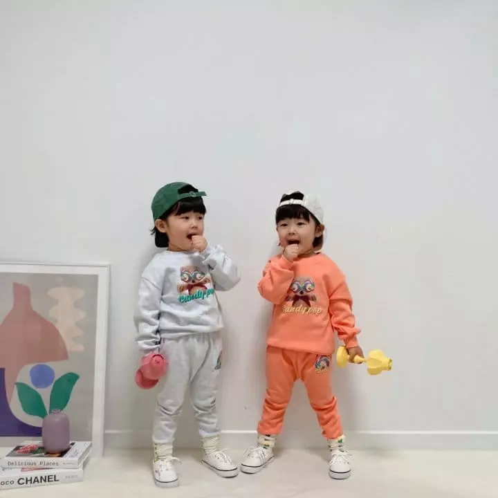 Little Rabbit - Korean Children Fashion - #childofig - Candy Pop Top Bottom Set - 4