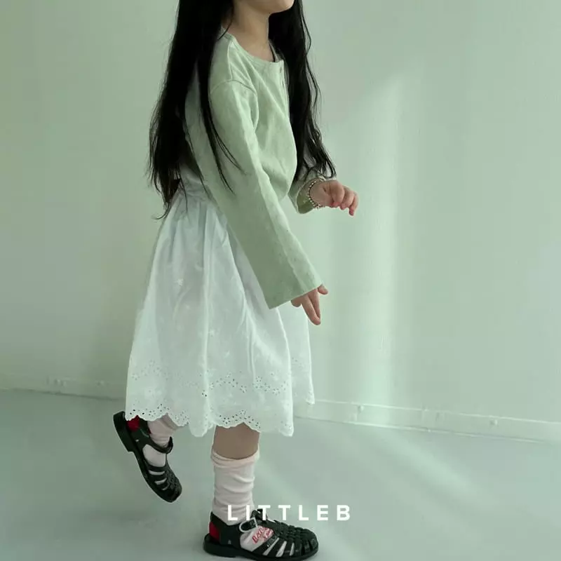 Littleb - Korean Children Fashion - #designkidswear - Embrodiery Lace Skirt - 2