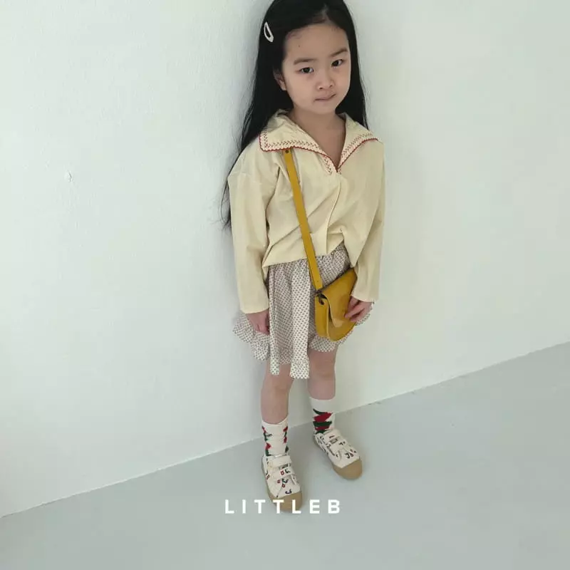 Littleb - Korean Children Fashion - #discoveringself - Collar Embrodiery Blouse - 8