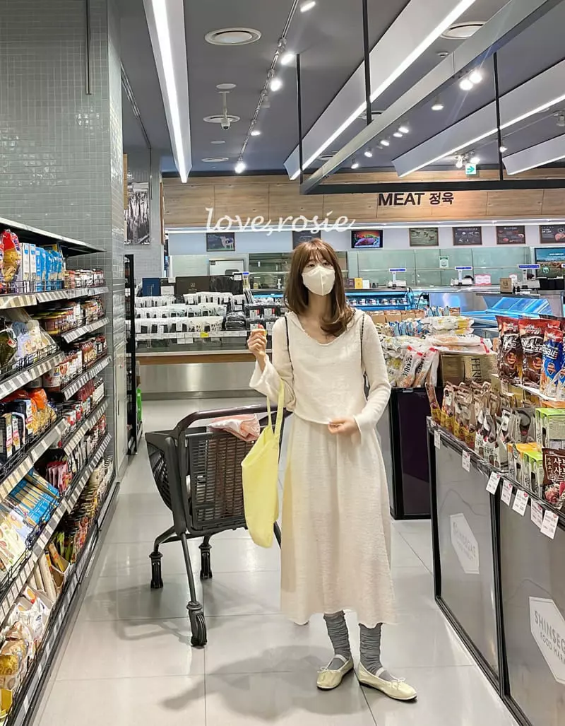 Love Rosie - Korean Women Fashion - #womensfashion - Mellow Hoody Skirt Set Mom - 7