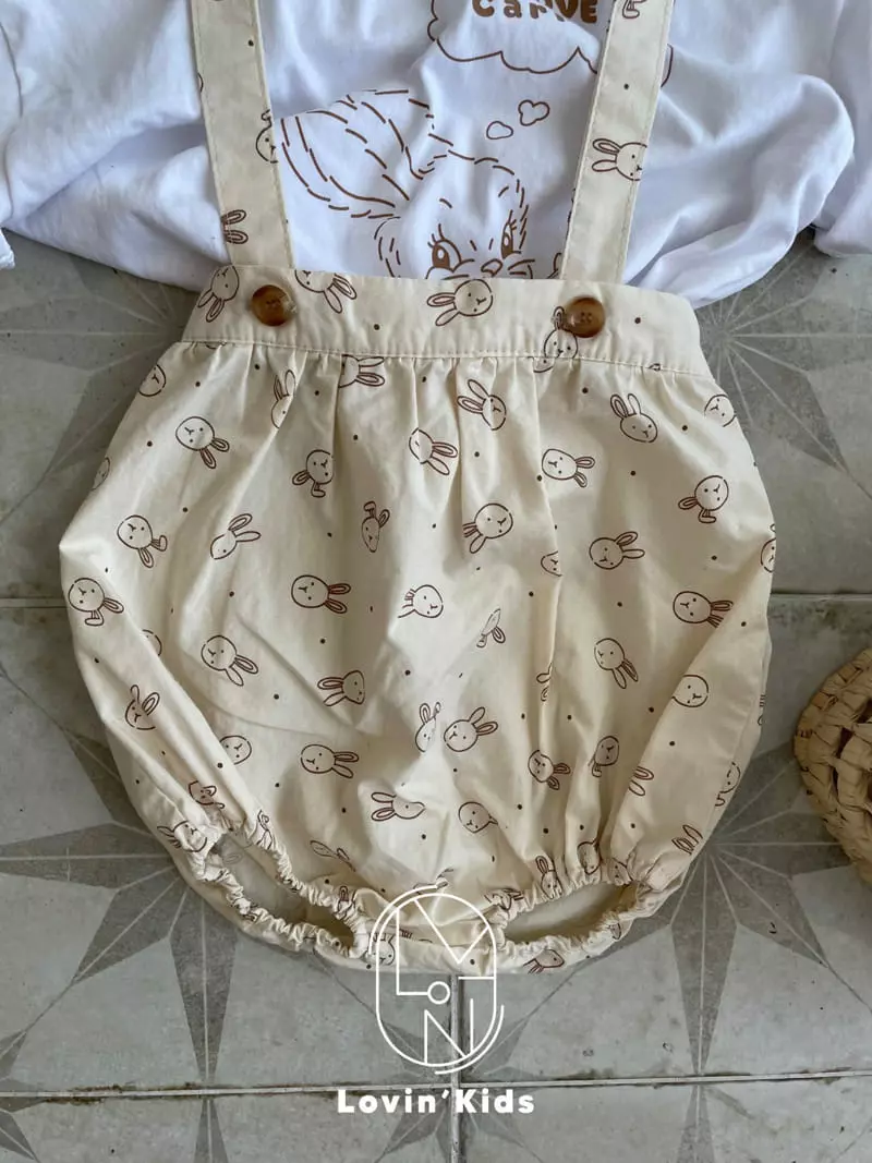 Lovin - Korean Baby Fashion - #babyootd - Bebe Animal Bloomer - 9