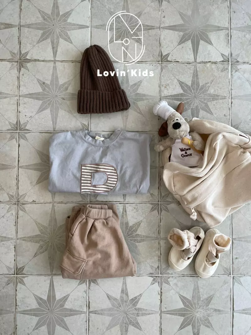 Lovin - Korean Children Fashion - #childrensboutique - P Embrodiery Tee - 6