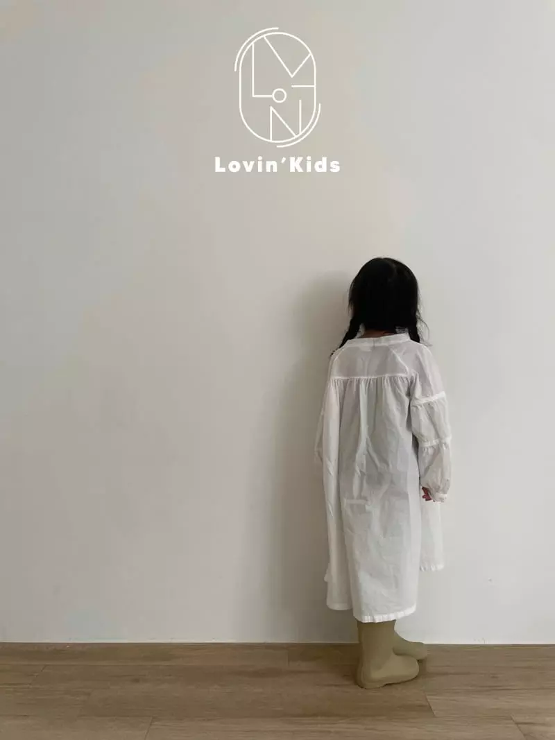 Lovin - Korean Children Fashion - #discoveringself - Shirring Open One-piece - 6