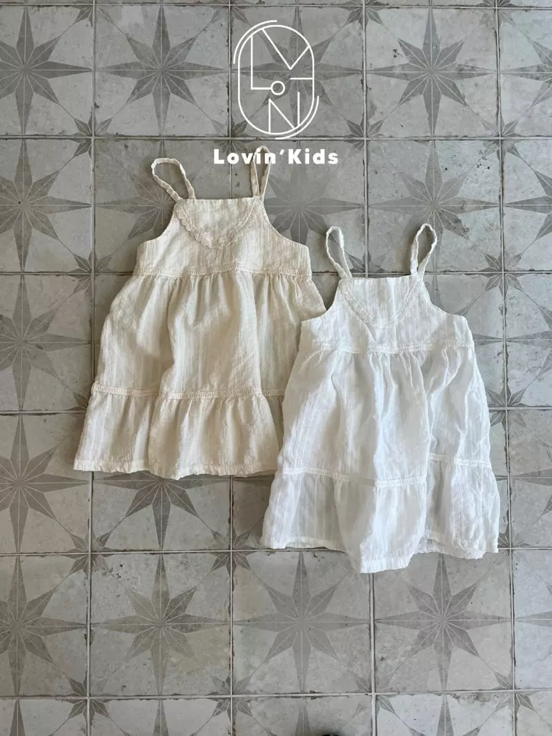 Lovin - Korean Children Fashion - #fashionkids - Lena String One-piece