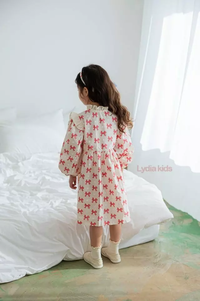 Lydia - Korean Children Fashion - #childofig - Ribbon One-piece - 10